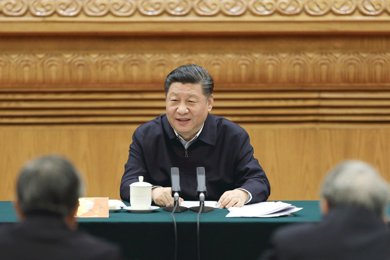2019年3月18日，習近平總書記在北京主持召開學校思想政治理論課教師座談會并發(fā)表重要講話。